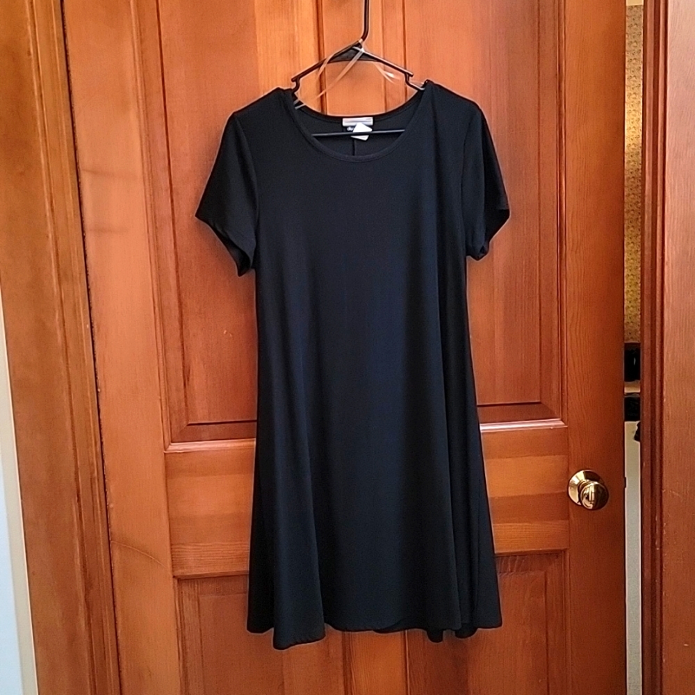 Soft black dress